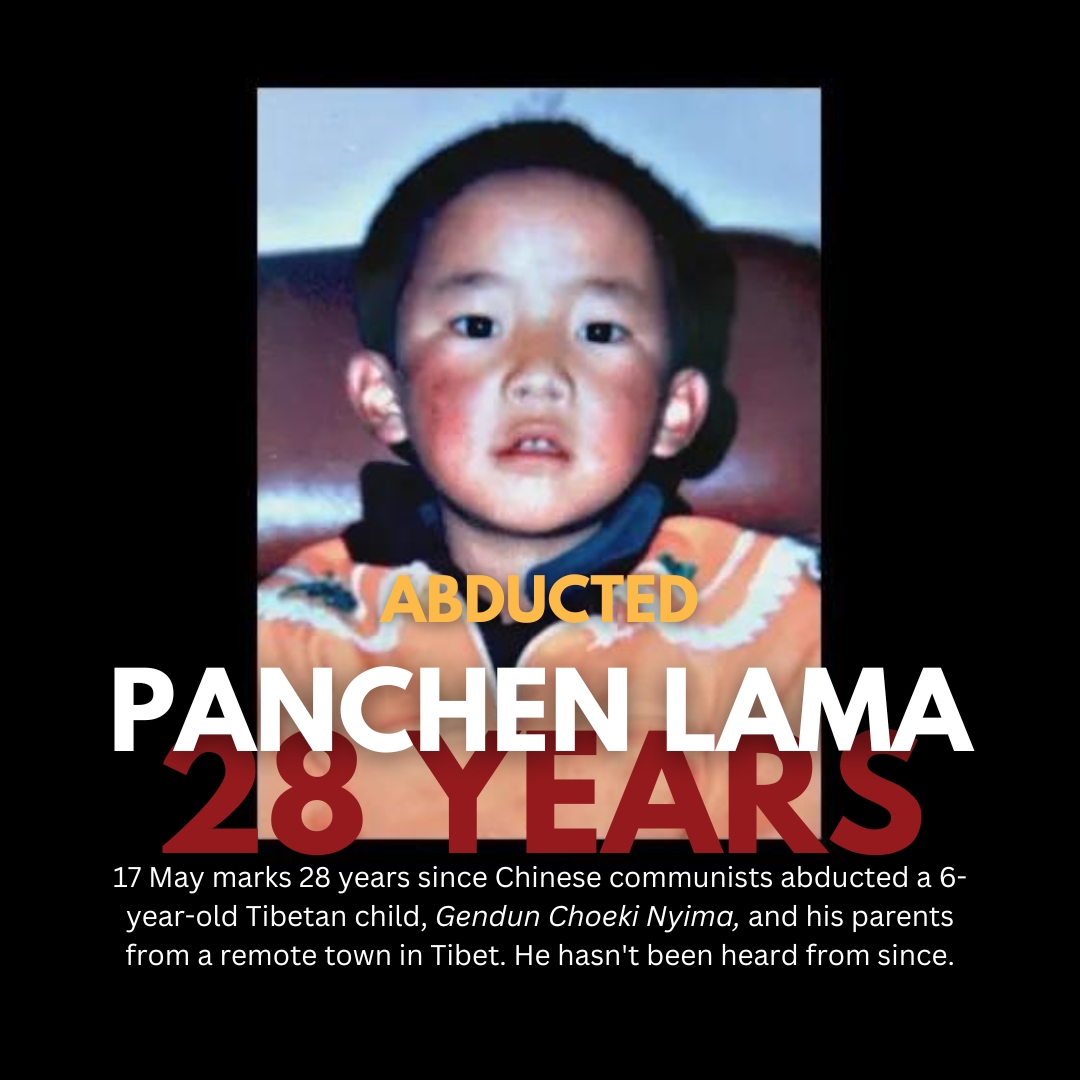 28 years since abduction of Panchen Lama